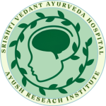 srishti vedant ayurveda hospital and ayush research institute logo